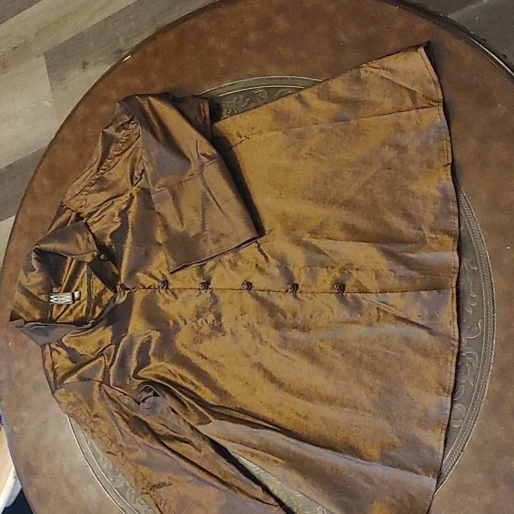 MarlaWynne Copper Blouse Sz Med